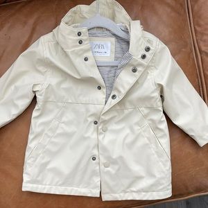 Zara baby rain coat
